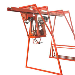 Katrol pengangkat bangunan portabel dengan mesin derek bensin - Product Image 4