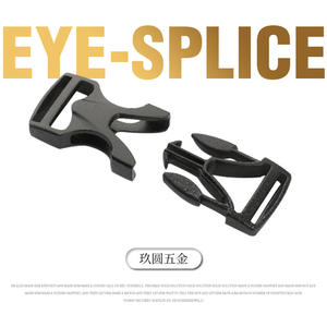 Hebilla de Trinquete de Aleación de Zinc de 20 mm, Negra, Resistente al Desgaste, para Correas de Mascotas, Equipaje y Bolsos - Product Image 2