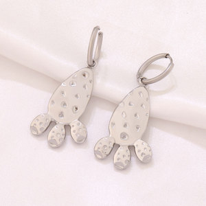Pendientes de Cactus Colgantes de Moda, Hipoalergénicos, Delicados, Chapados en Oro de 14k y 18k, de Acero Inoxidable 316L, para Mujer - Product Image 6