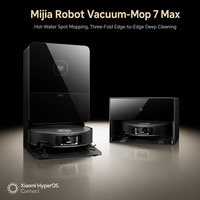 Vente en gros pour Robot Aspirateur Laveur 7 Max QV12CN 45000Pa, Réservoir d'eau chaude, 6400mAh, Contrôle par application, Vidage automatique des débris, Moteur de brosse