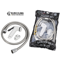Ensemble de douche murale EURO CLIMA avec kit bidet et tuyau de douche en PVC