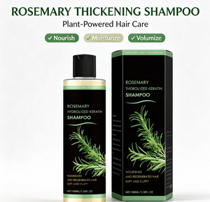 Shampoo épaississant à la rosemary – Soin capillaire botanique nourrissant, hydratant et volumisant, directement de l'usine - Product Image 2