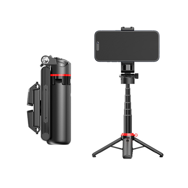 New F07 Selfie Stick 410mm Aluminum Foldable Pocket Tripod With Remote Control Pothook Mini Portable Selfie Stick