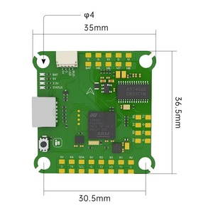 IFlight Borg Mini H7 Stack 4-8S Controlador de Vuelo 60A ESC Sin Escobillas Integrado 500mW ELRS 20x20 FPV Fly Tower para Dron RC - Product Image 2