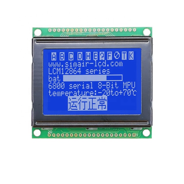 LCD12864 Dot-Matrix screen 12864 dot-matrix module HD handheld device industrial 12864 display.