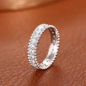 Anello con Design Geometrico, Anello Classico da Donna - Product Image 2