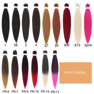 En gros 3X EZ Braids Cheveux à tresser Yaki Ombré pré-étirés à trame unique - Product Image 2