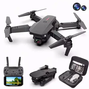 Foldable Rc Helicopter Altitude Hold Mode Lyz L702 E88 Drone 4k Hd Wide-angle Camera Drone Wifi