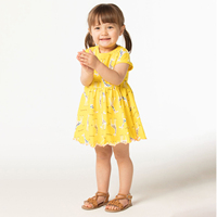 Absorb water dry quickly animal pattern 2021 1-2years girl dresses 4 years