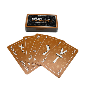 Custom German Version Board Games Card For Adults And Tuck Box Wholesale Memory Card Game
