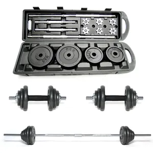 Gym Weight Portable Adjustable Cast Iron Dumbbell Set Strength Training 40kg Free Weight Dumbbell Set