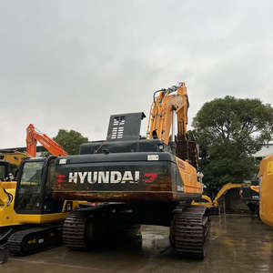 Pelle hydraulique sur chenilles de 52 tonnes Hyundai R520L-9VS équipement minier d'occasion de haute qualité Corée - Product Image 4