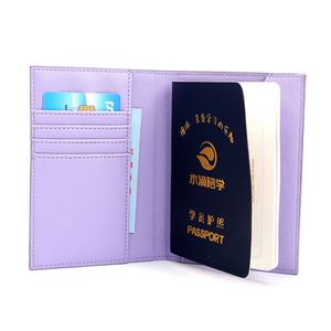 Elanmei - Porta Pasaportes de PU Estilo Coreano, Cierre de Cremallera, Diseño con Letras, Múltiples Ranuras para Tarjetas, 14x9.8x14cm, Diseño Bonito para Viajes - Product Image 2