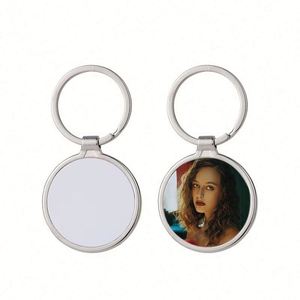 JW8577 Sublimation <b>Blanks</b> Keychain Rectangle Sublimation Transfer <b>Blanks</b> with Metal Round Key <b>Rings</b> for Heat Press - Product Image 3