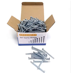 Precision Drilling Screw for <strong>Thin</strong> Steel Plate and <strong>Sheet</strong> Fixing Galvanized Countersunk <strong>Metal</strong> Screw - Product Image 1