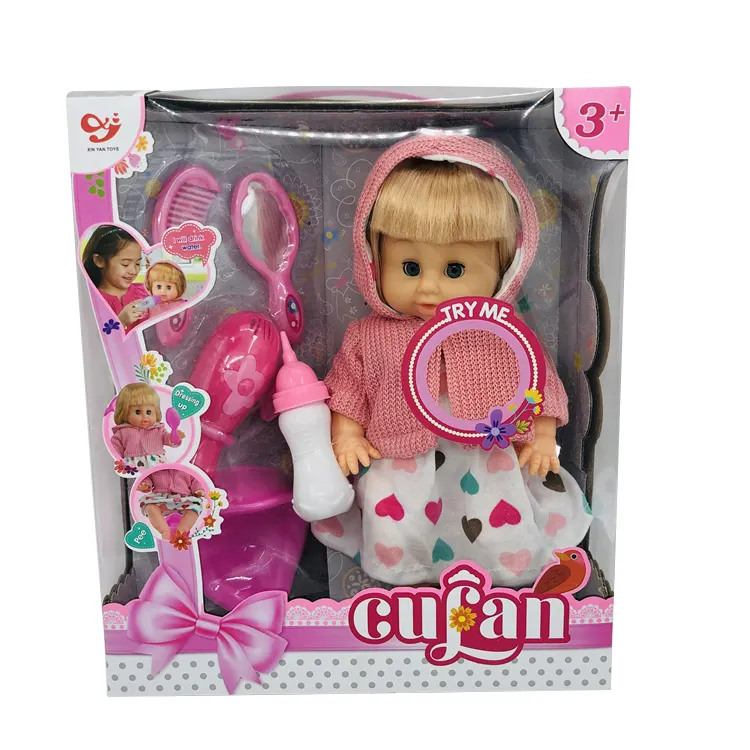 Gut verkaufte 12 Zoll Puppe für Mädchen mit Peepee-Funktion