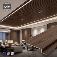 Panneau de plafond en aluminium de qualité supérieure, imperméable, ignifuge et insonorisé pour les centres commerciaux et l'extérieur, avec taille personnalisable