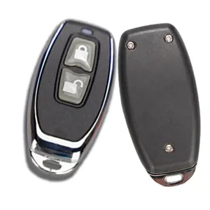 Télécommande universelle en double à deux boutons Télécommande pour porte de garage Télécommande pour porte de garage Télécommande à double code