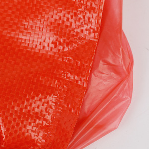 Sac tissé imperméable double couche en plastique Guanfeng, rouge, capacité de charge 30-70 kg, sac de logistique express en plastique résistant à l'humidité - Product Image 1