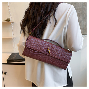 PLAYMAX Custom New High-end Vintage Large Capacity PU <b>Tote</b> Bag Women Summer Spring Portable Two Shoulder Crossbody Zipper - Product Image 1