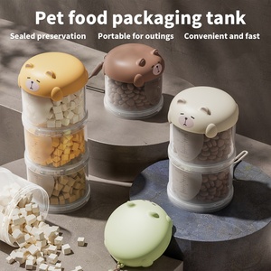 Conteneur de stockage hermétique pour animaux de compagnie, portable, multifonctionnel, bouteille de stockage pour chien en plein air - Product Image 4