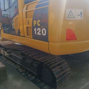 Excavatrice sur chenilles Komatsu PC120-8 d'occasion, 12 tonnes, avec godet de terrassement, d'origine japonaise, en stock - Product Image 5