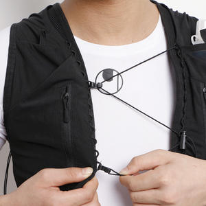 Logotipo personalizado rojo al aire libre senderismo pista correr ciclismo carrera maratón ligero nailon hidratación paquete chaleco para hombres mujeres - Product Image 4