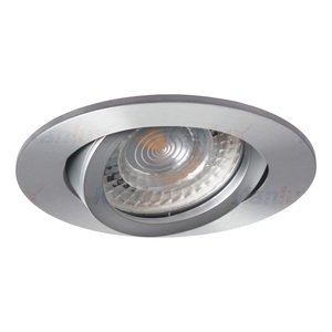 Kanlux CtDto50Al Recessed Spotlight 50mm Aluminum Trim Adjustable Beam Angle <b>Ceiling</b> <b>Light</b> - Product Image 1