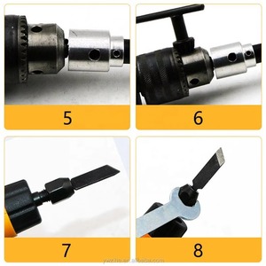 مجموعة أدوات نحت الخشب، أداة نحت الأثاث الخشبي، أداة نحت كهربائية، رؤوس نحت، مفتاح ربط، عمود مرن - Product Image 4