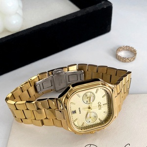 <span class=keywords><strong>Reloj</strong></span> GEDI de Cinco Manecillas para <span class=keywords><strong>Mujer</strong></span>, Esfera Cuadrada, Calendario, Correa de Acero, <span class=keywords><strong>Reloj</strong></span> de Guangzhou, Cronógrafo Multifunción - Product Image 5