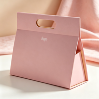 Boîte cadeau Gua Sha pliable de luxe à fermeture magnétique, conception personnalisée, emballage rigide, boîte de luxe pour perruques