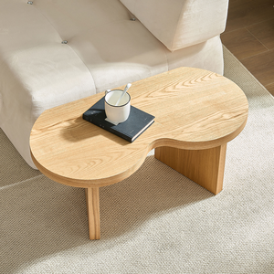 Modern Butterfly MDF Coffee Table, Used in Living Rooms, <b>Bedrooms</b>, Offices, With a Butterfly Shaped Appearance - Product Image 2