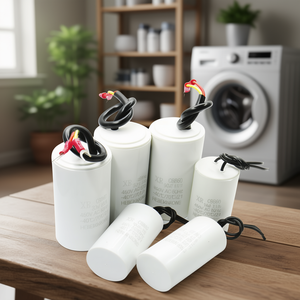 คาปาซิเตอร์สตาร์ทมอเตอร์ Cbb60 8 12 15 18 20 25 30 35 40Uf 450V สำหรับเครื่องซักผ้าและปั๊มน้ำ - Product Image 3