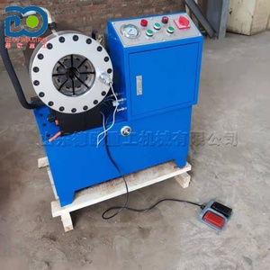 Discounted Price Hydraulic Pipe Reducer Necking Shrinking <strong>Machine</strong> Small Electric <strong>Steel</strong> Pipe Swaging Equipment for Sale - Product Image 2