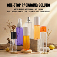 Flacon de parfum en plastique de voyage rechargeable, anti-fuite, avec vaporisateur à fine brume, idéal pour le stockage de parfum