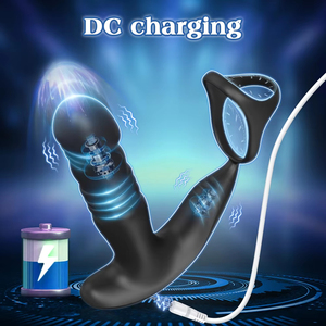 Male Prostate Massage <strong>Remote</strong> Anal <strong>Vibrator</strong> with Suction Cup Anal Plug G-spot Stimulate Anus Plug Butt Adult Sex Toys - Product Image 5