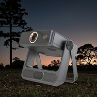 LONNST A5Pro Projecteur dynamique à double écran Projecteur vidéo Flip Smart Android avec projecteur tactile à double écran