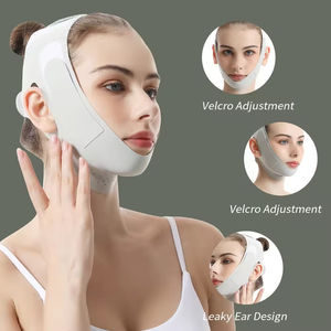 Faja Reductora Facial con Logotipo Personalizado, Banda Transpirable para Adelgazar el Rostro, Cinturón de Belleza para Levantar el Rostro, Moldeador Facial en V, Reductor de Papada Doble - Product Image 6