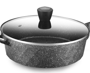High Quality <strong>Frying</strong> <strong>Pan</strong> <strong>Grill</strong> Polished Casting Aluminum Ceramic Nonstick <strong>Enamel</strong> <strong>Frying</strong> <strong>Pan</strong> for Cooking - Product Image 3