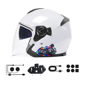 Audífonos Inalámbricos Y20 con Efecto de Luz RGB y Batería de 1000MAH, los Mejores Auriculares <span class=keywords><strong>Bluetooth</strong></span> de Comunicación para <span class=keywords><strong>Cascos</strong></span> de Motocicleta - Product Image 2
