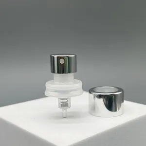 Gladde Verstuivingspomp Parfum 0,13cc 15Mm 17Mm 18Mm 20Mm Verstuiver Aluminium Cosmetische Crimp Pomp Sproeier Fijne Nevel Sproeier