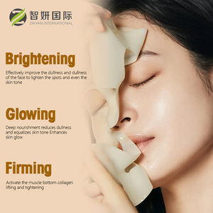 Private Label Gelbe Bio-Kollagen-Gel-Maske Echte, tief pflegende Maske Feuchtigkeit spendende Anti-Falten-straffende Gesichts pflege - Product Image 4