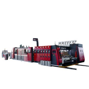 Ligne de production d'impression et de collage de boîtes en carton Huayu Machinery Equipment Type 1224, équipement de traitement du papier - Product Image 2