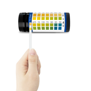 Bandelettes de <span class=keywords><strong>test</strong></span> d'indicateur de <span class=keywords><strong>pH</strong></span> d'usine personnalisées 4.5-9.0/0-14 pour la valeur de <span class=keywords><strong>pH</strong></span> de <span class=keywords><strong>test</strong></span> dans les échantillons d'<span class=keywords><strong>urine</strong></span> et de salive - Product Image 3