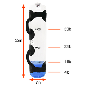 Gelgit Tank Aqua ağırlık kaldırma çantası taşınabilir ayarlanabilir Aqua çanta ve powerbag su çekirdek ve denge Trainer - Product Image 2