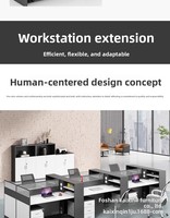 Bureau de direction moderne de haute qualité, idéal pour diverses situations, directement de l'usine, en promotion