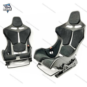 Siège intérieur en fibre de carbone sèche sur mesure pour McLaren 570S MP4-12C 650S 720S avec revêtement Alcantara, accessoires de voiture personnalisés - Product Image 5