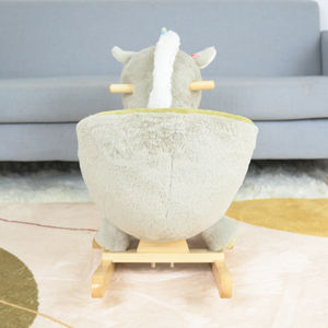 Cheval <span class=keywords><strong>à</strong></span> <span class=keywords><strong>bascule</strong></span> <span class=keywords><strong>licorne</strong></span> <span class=keywords><strong>en</strong></span> <span class=keywords><strong>bois</strong></span> pour enfants, jouet <span class=keywords><strong>en</strong></span> peluche <span class=keywords><strong>à</strong></span> chevaucher - Product Image 4