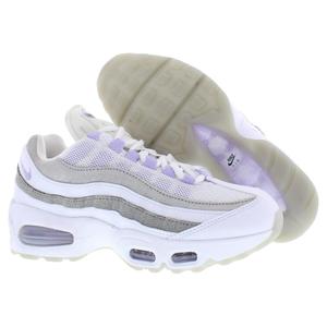 Nike Air Max 95 Zapatillas Chunky para Mujer en Blanco Hortensia y Gris Claro - Product Image 4