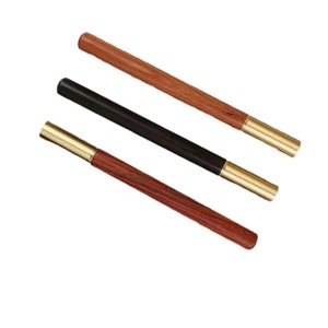 Rosewood &amp; Ebony Wood Promotional Fountain <strong>Pen</strong> with 0.5mm Tip Black Ink Custom Logo Printing - Product Image 5